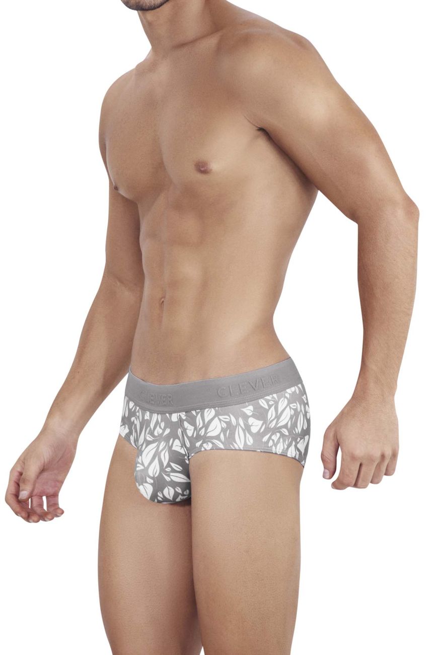 Clever 1457 Grace Briefs Color Gray - DealByEthan.gay loves Clever