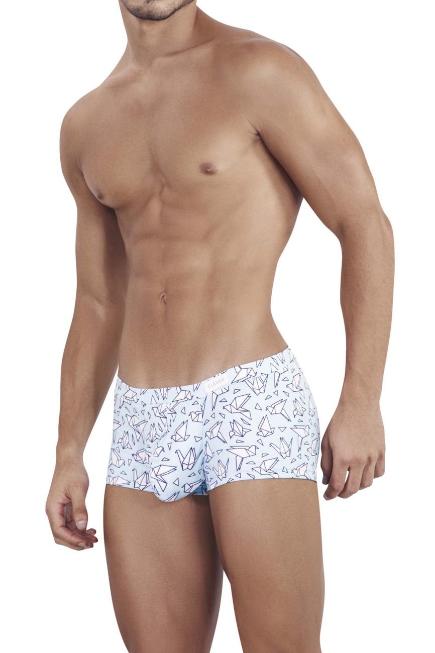 Clever 1458 Figure Trunks Color Blue - DealByEthan.gay loves Clever