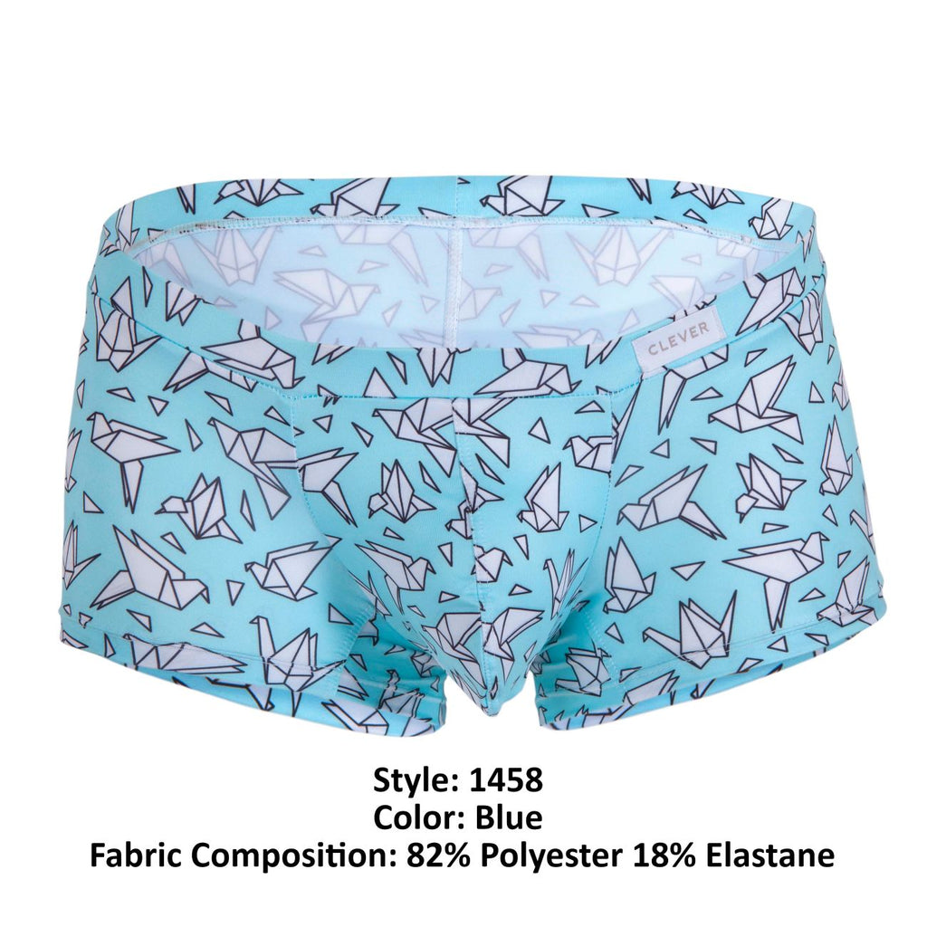 Clever 1458 Figure Trunks Color Blue - DealByEthan.gay loves Clever