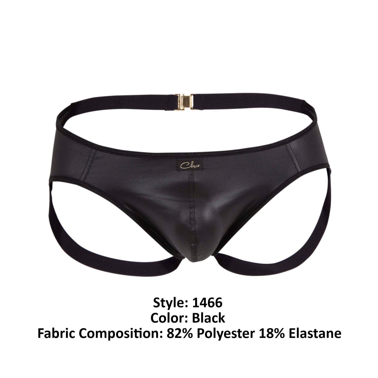 Clever 1466 Misty Jockstrap Color Black - DealByEthan.gay loves Clever