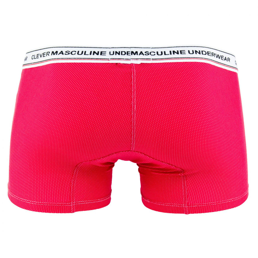 Clever 2354 Galileo Boxer Briefs Color Red - DealByEthan.gay loves Clever