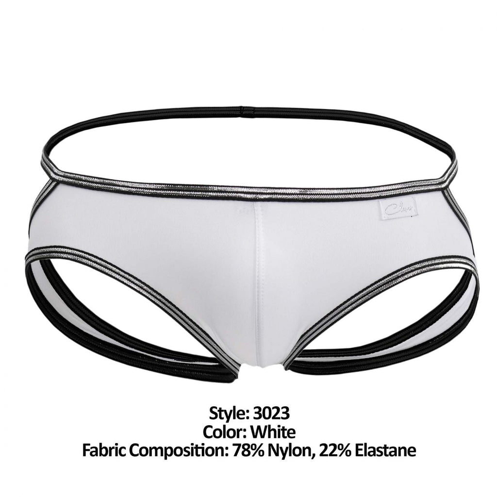 Clever 3023 Prestige Jockstrap Color White - DealByEthan.gay loves Clever