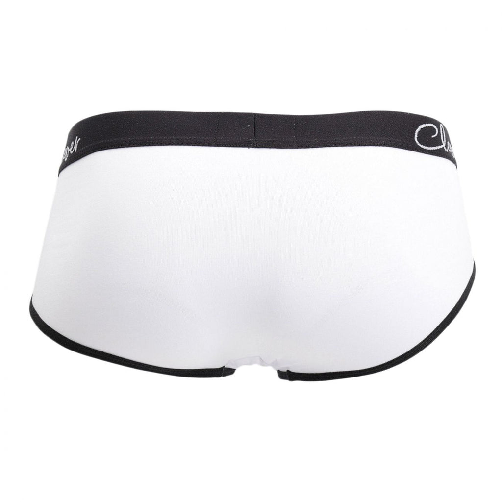 Clever 5016 Pertinax Piping Briefs Color White - DealByEthan.gay loves Clever