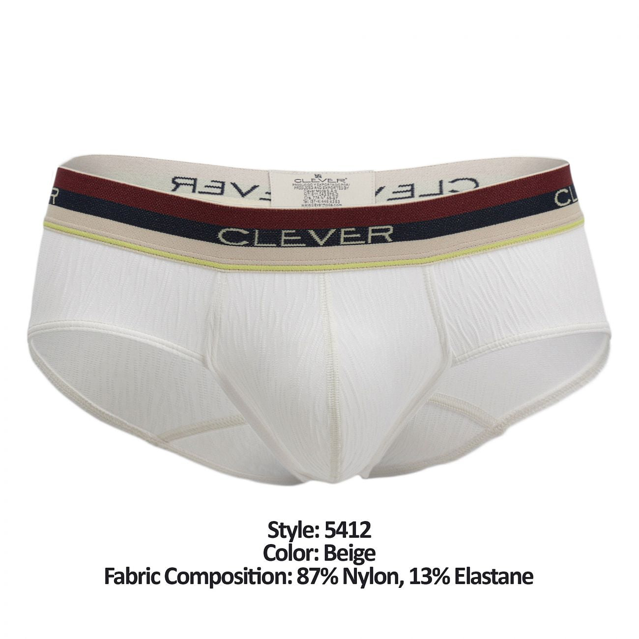 Clever 5412 Antonio Classic Briefs Color Beige - DealByEthan.gay loves Clever