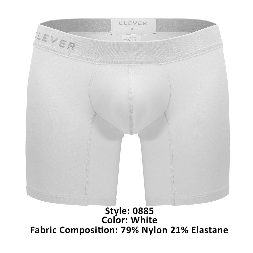 Clever 0885 Match Boxershorts Farbe Weiß