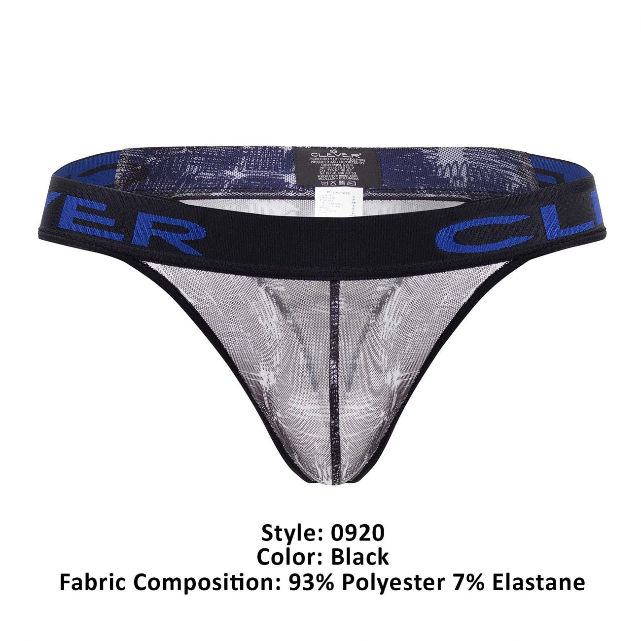 Clever 0920 Code Tangas Farbe Schwarz