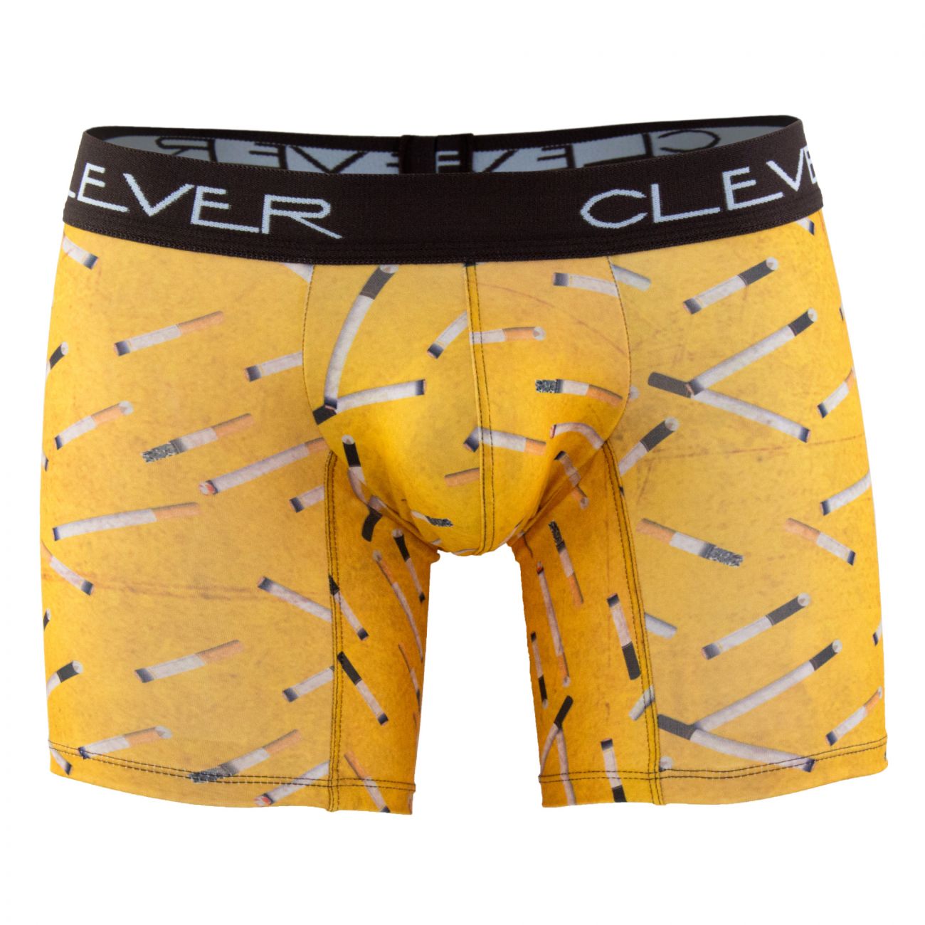 Calzoncillos bóxer largos de edición limitada Clever 9099, color amarillo-15