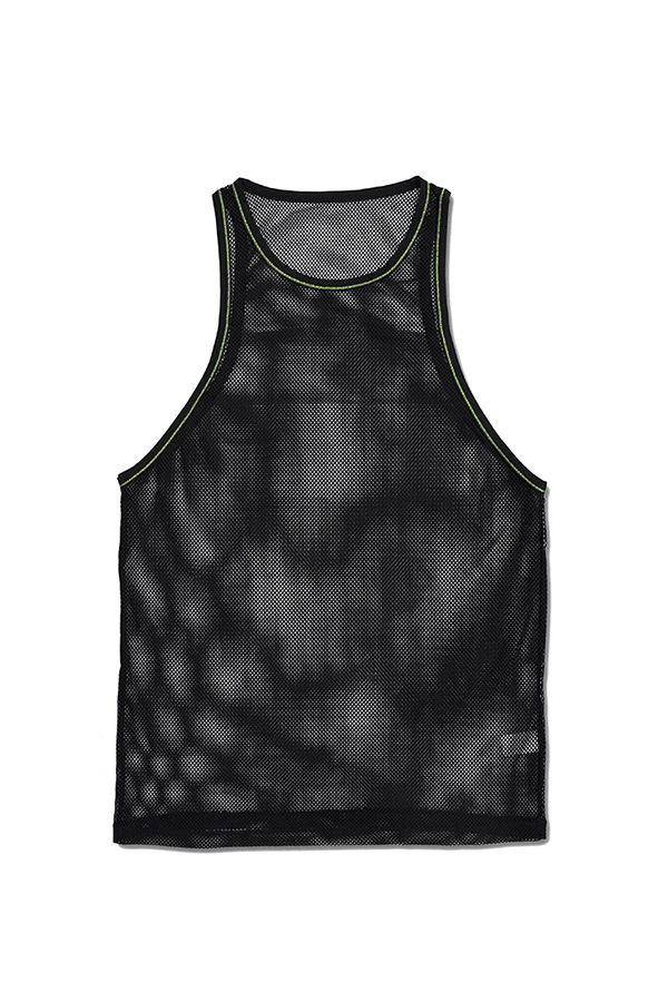 Noticed Mesh Tank Top - Black - DealByEthan.gay