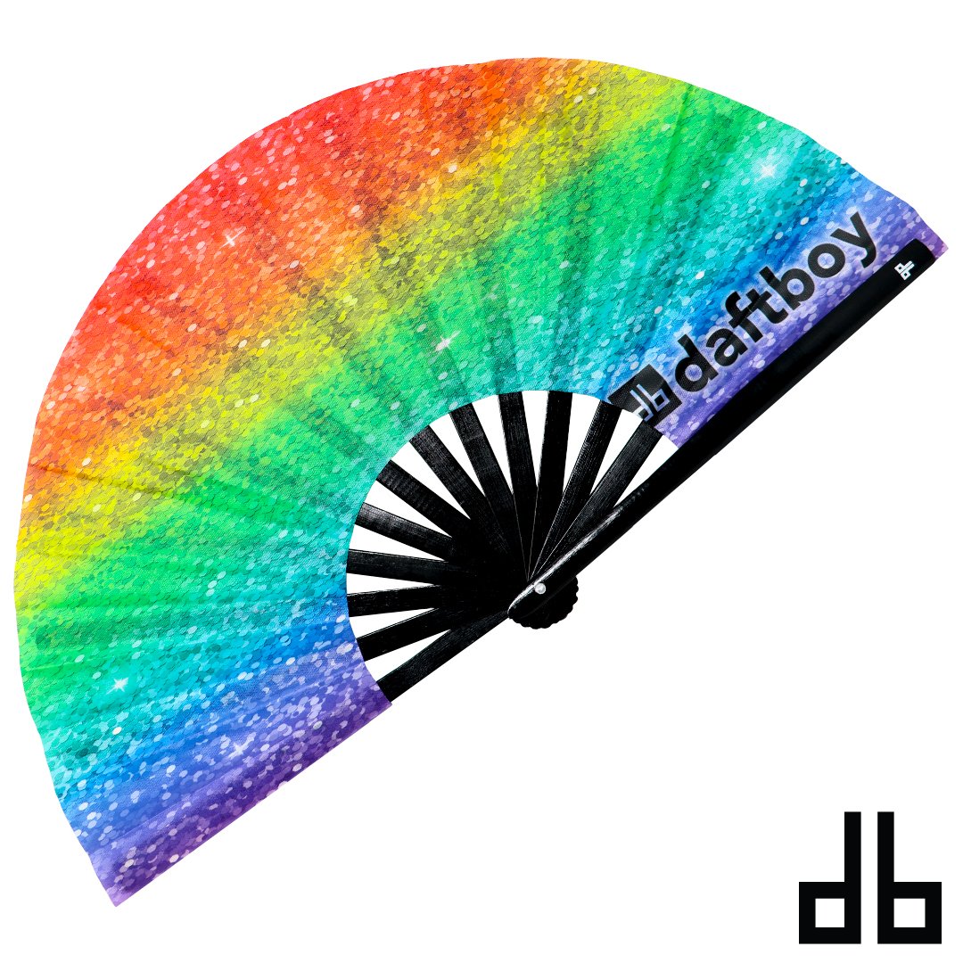 DAFT BOY FAN - RAINBOW SPARKLES - DealByEthan.gay