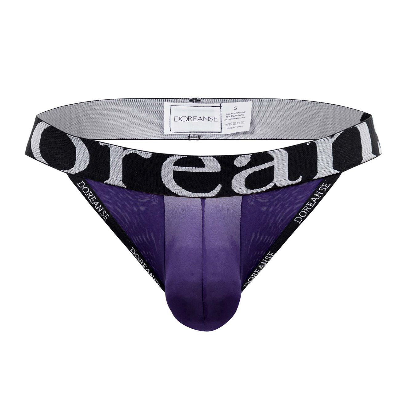 Doreanse 1008-PPL Sexy Pouch Thongs Color Purple - DealByEthan.gay loves Doreanse