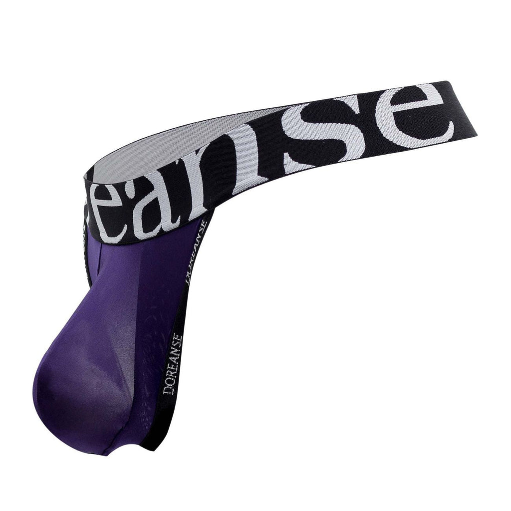 Doreanse 1008-PPL Sexy Pouch Thongs Color Purple - DealByEthan.gay loves Doreanse