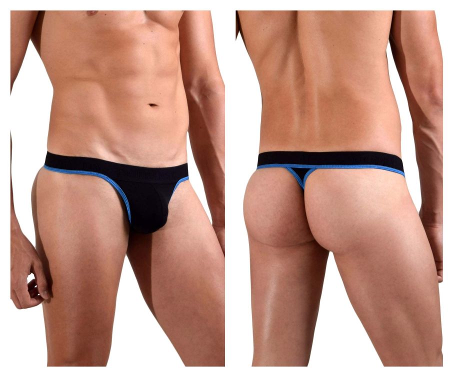 Doreanse 1012-BLK Borderline Thongs Color Black - DealByEthan.gay loves Doreanse