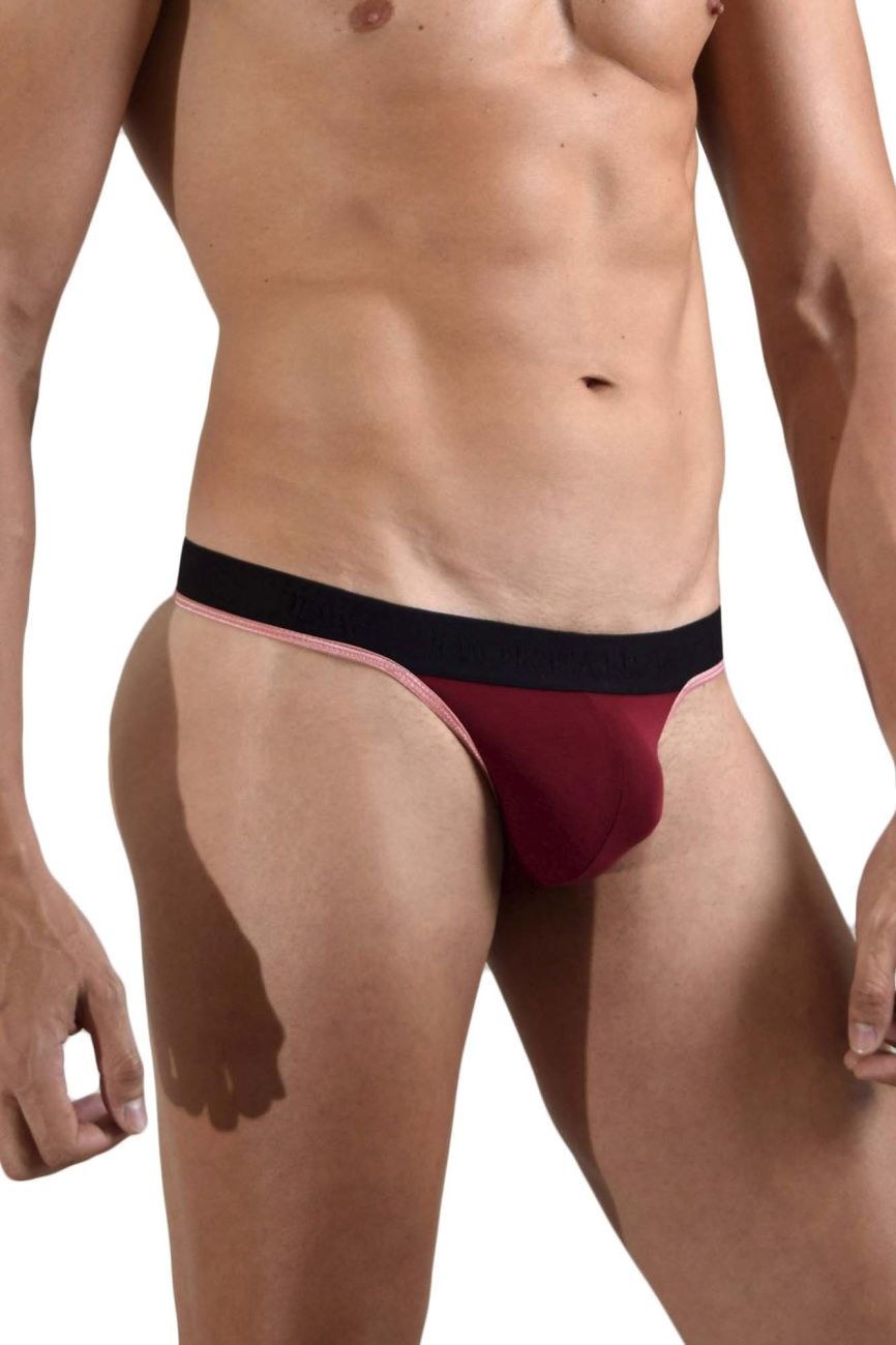Doreanse 1012-BRD Borderline Thongs Color Bordeaux - DealByEthan.gay loves Doreanse