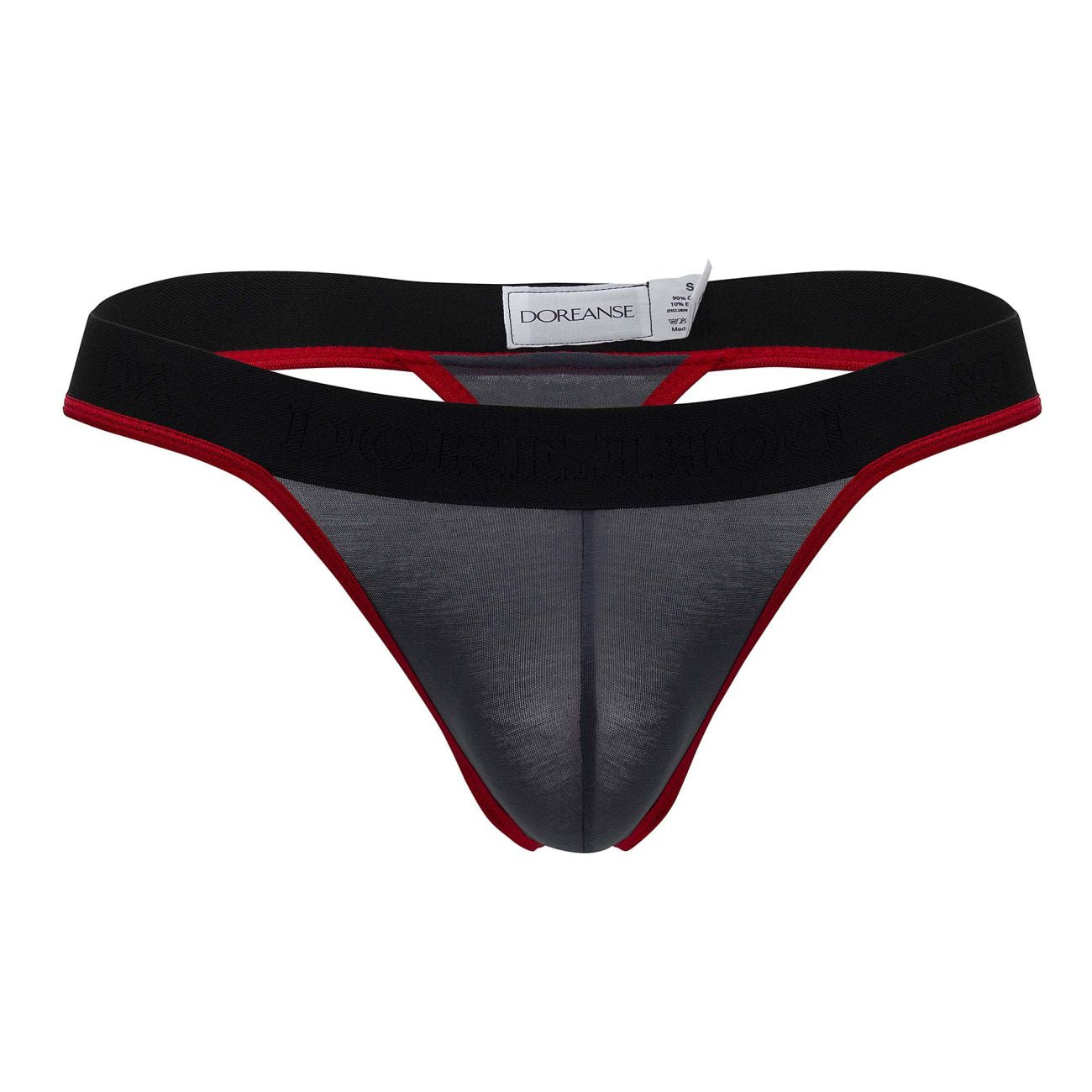 Doreanse 1012-CHR Borderline Thongs Color Charcoal - DealByEthan.gay loves Doreanse
