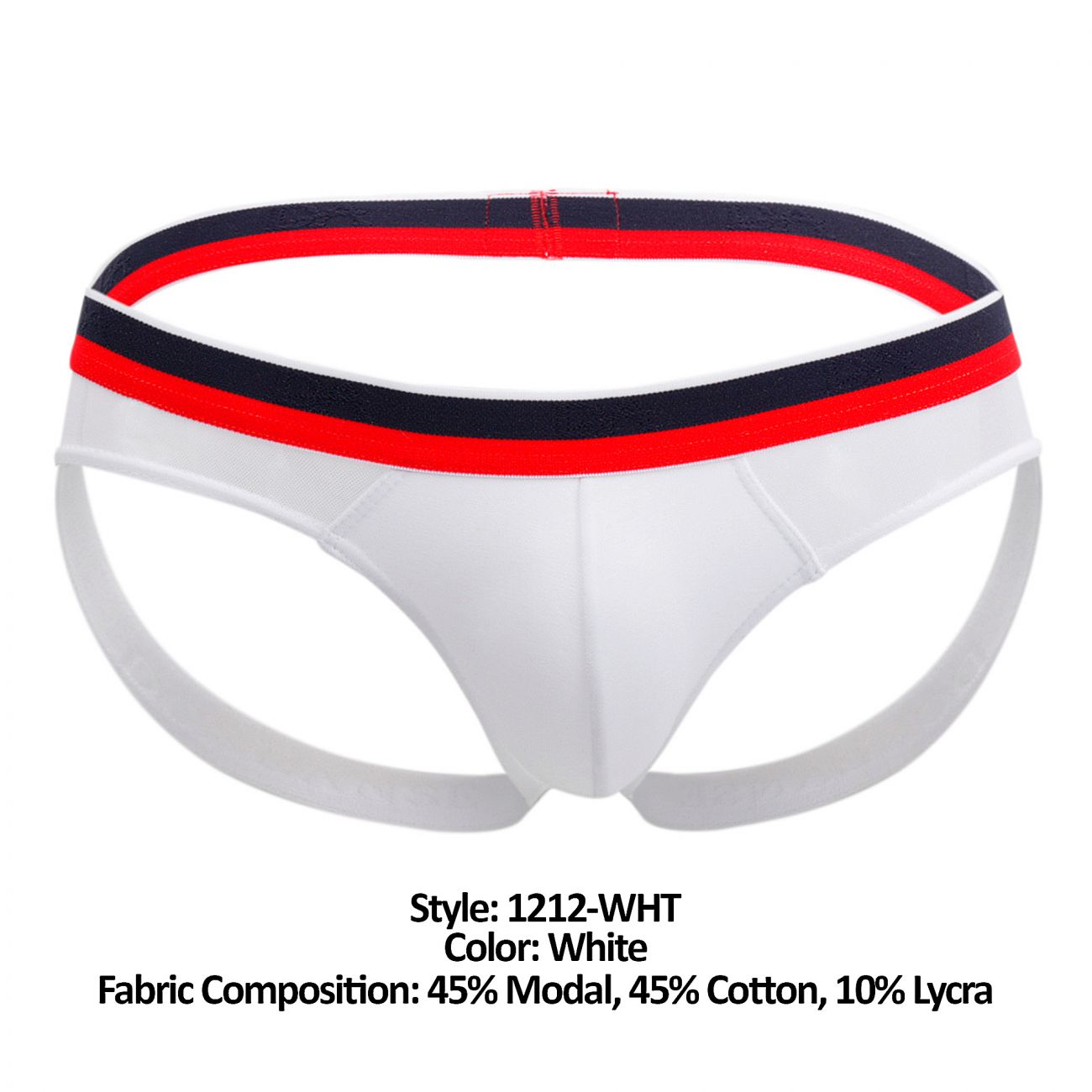 Doreanse 1212-WHT Metro Jock Color White - DealByEthan.gay loves Doreanse
