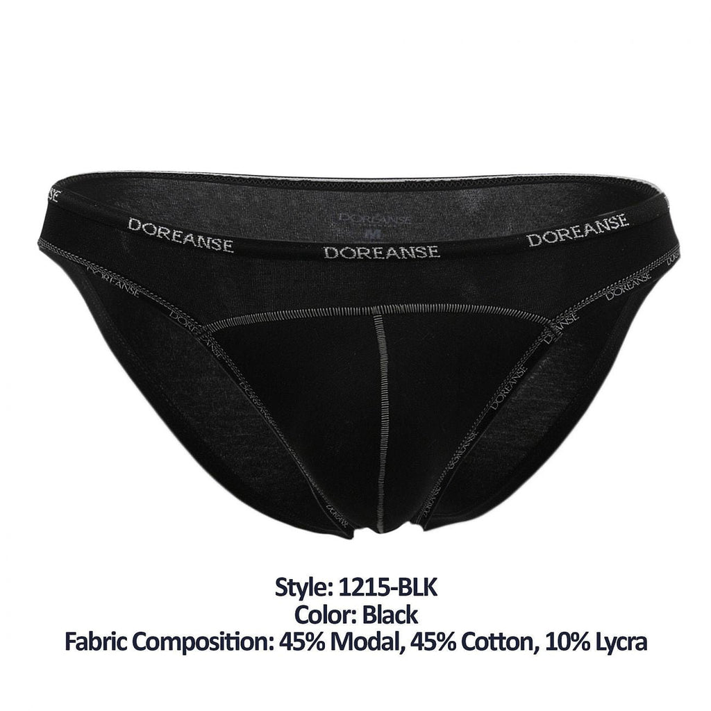 Doreanse 1215-BLK Naked Bikini Color Black - DealByEthan.gay loves Doreanse