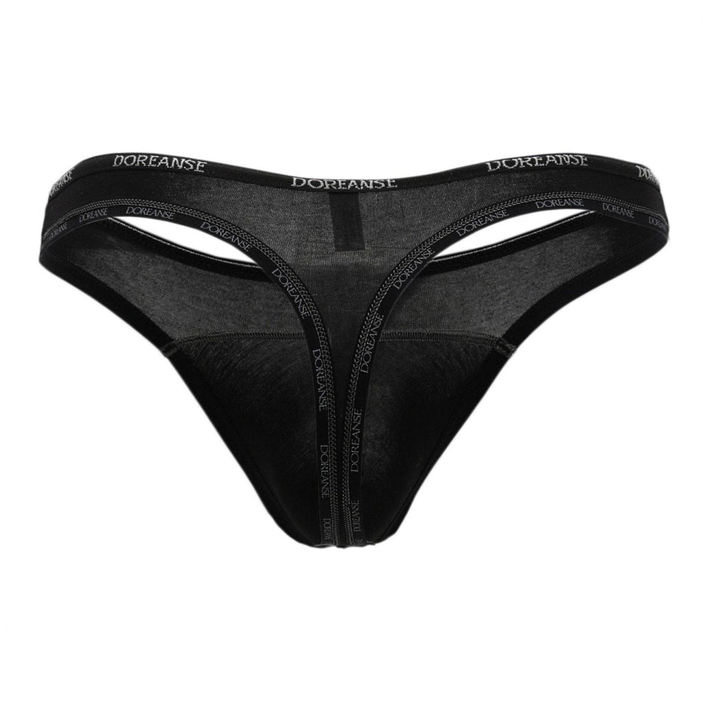 Doreanse 1216-BLK Naked Thong Color Black - DealByEthan.gay loves Doreanse