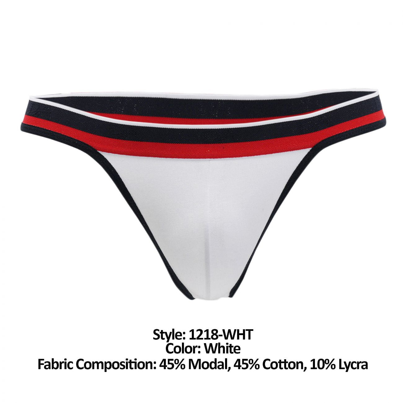 Doreanse 1218-WHT Metro Thong Color White - DealByEthan.gay loves Doreanse