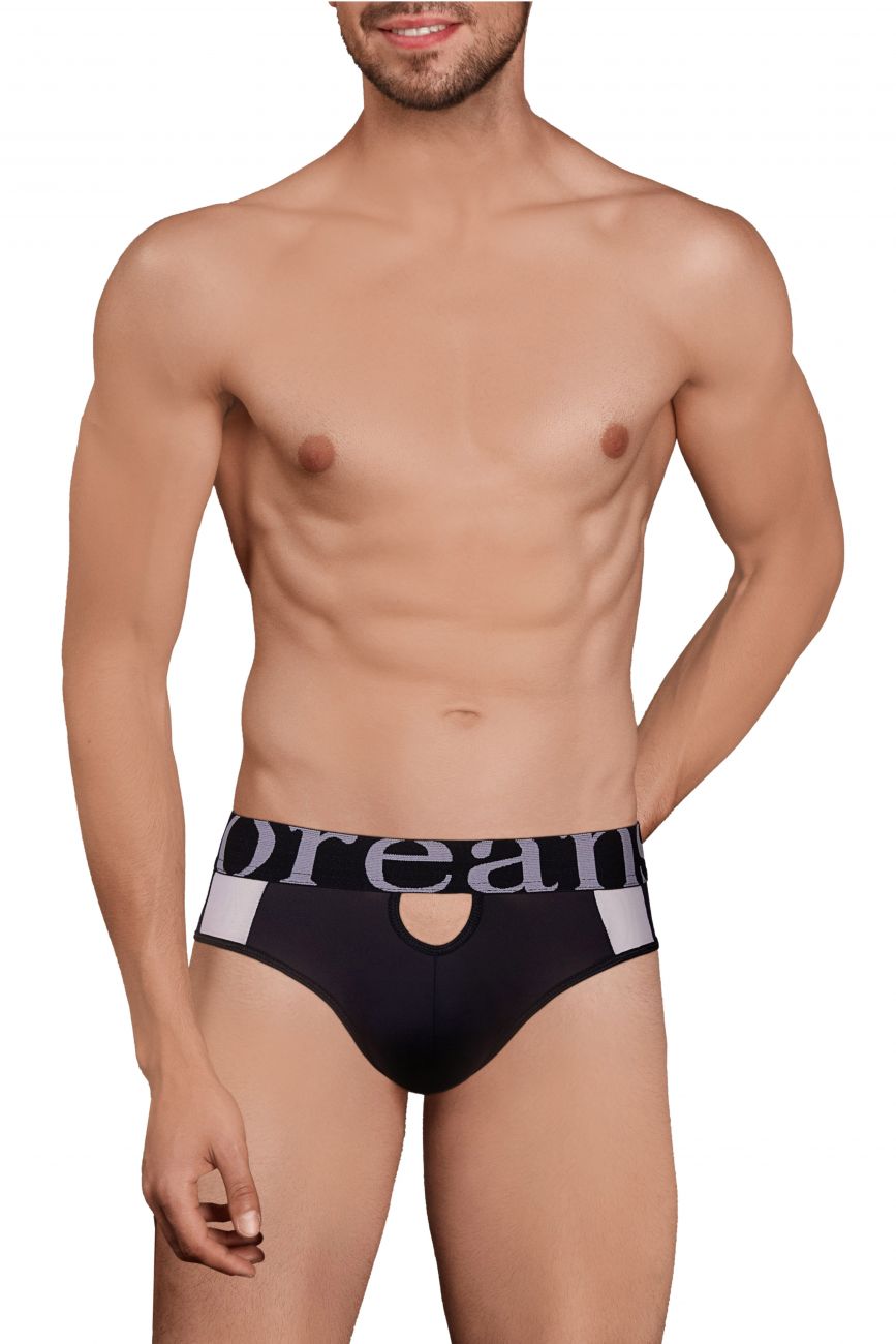 Doreanse 1224-BLK Window Thongs Color Black - DealByEthan.gay loves Doreanse