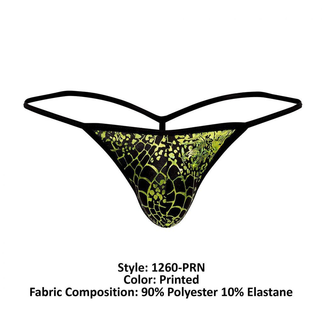 Doreanse 1260-PRN Space Venom Thongs Color Printed - DealByEthan.gay loves Doreanse