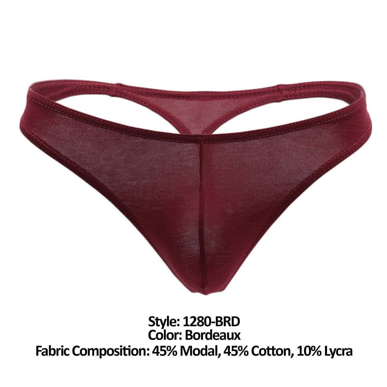 Doreanse 1280-BRD Hang-loose Thong Color Bordeaux - DealByEthan.gay loves Doreanse