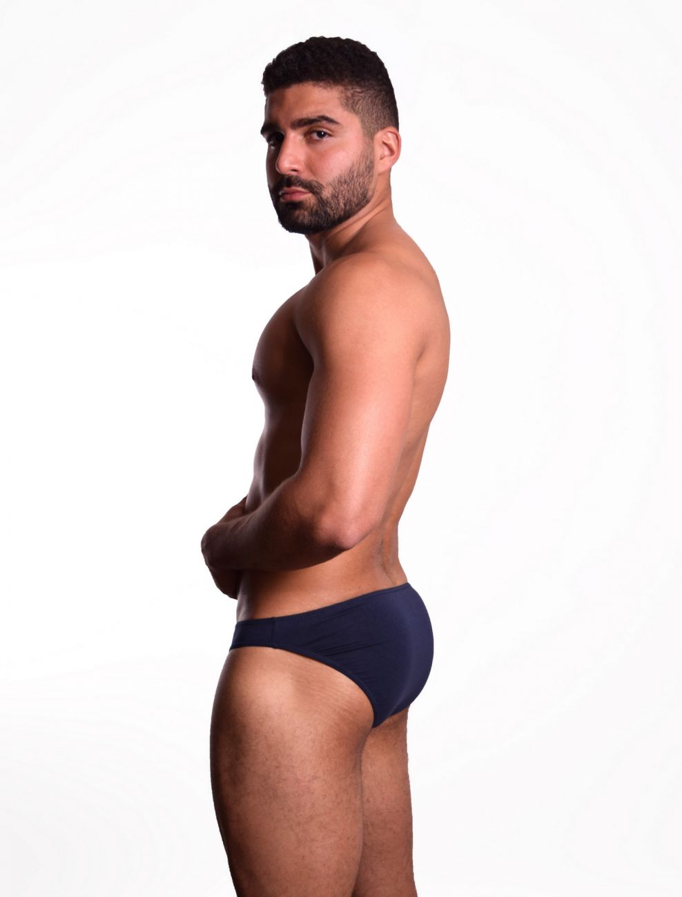 Doreanse 1281-NVY Hang-loose Bikini Brief Color Navy Blue - DealByEthan.gay loves Doreanse