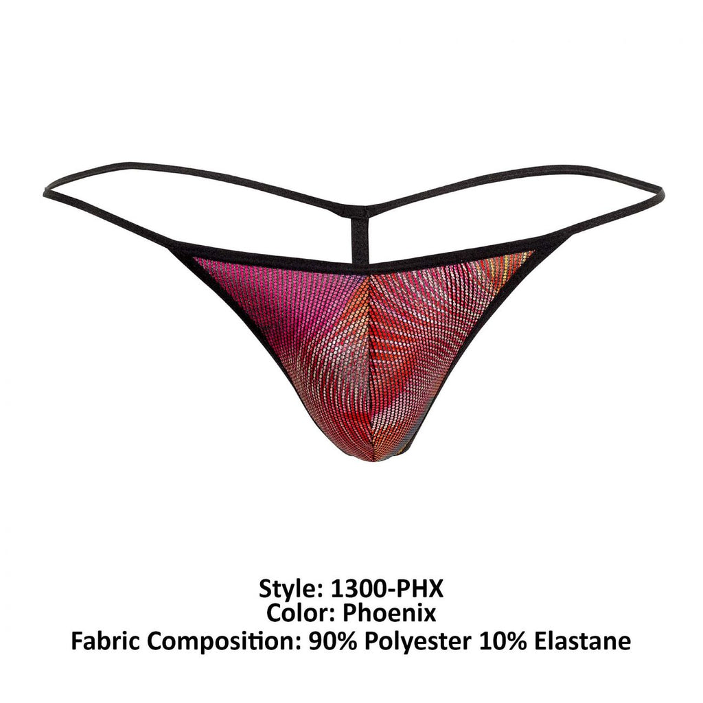 Doreanse 1300-PHX Disco Thongs Color Phoenix - DealByEthan.gay loves Doreanse