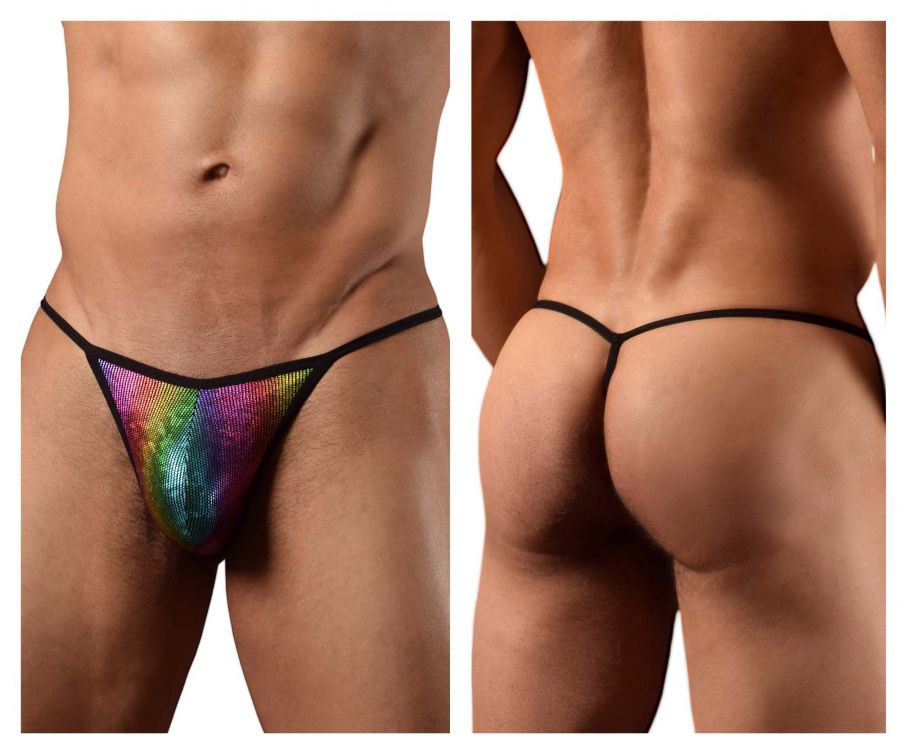 Doreanse 1300-RBW Disco Thongs Color Rainbow - DealByEthan.gay loves Doreanse