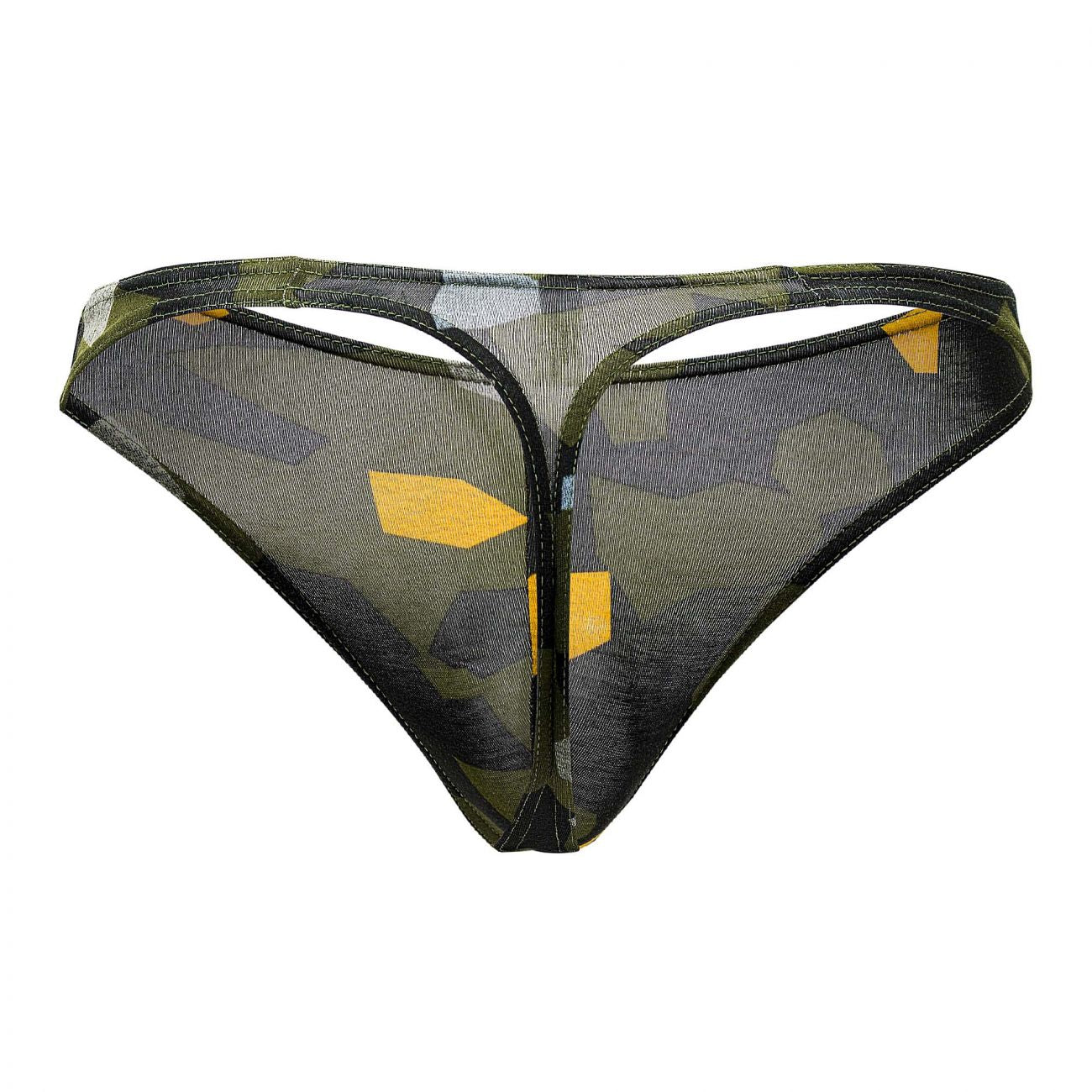 Doreanse 1303-PRN Camosaic Thong Color Green - DealByEthan.gay loves Doreanse