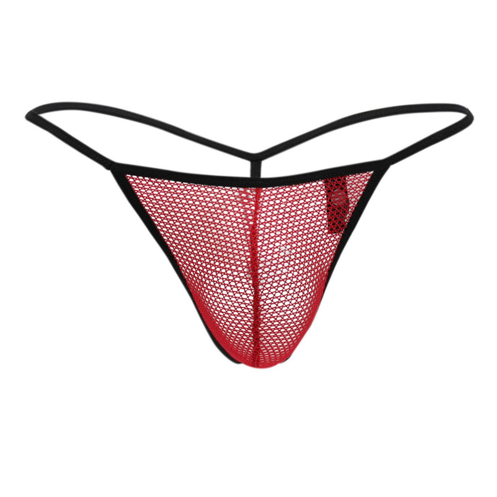 Doreanse 1306-RED Mesh G-String Thong Color Red - DealByEthan.gay loves Doreanse