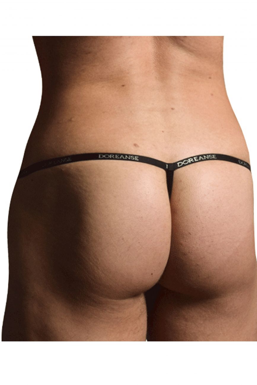 Doreanse 1330-WHT Ribbed Modal T-thong Color White - DealByEthan.gay loves Doreanse