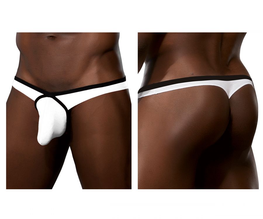Doreanse 1332-WHT Loop Thong Color White - DealByEthan.gay loves Doreanse