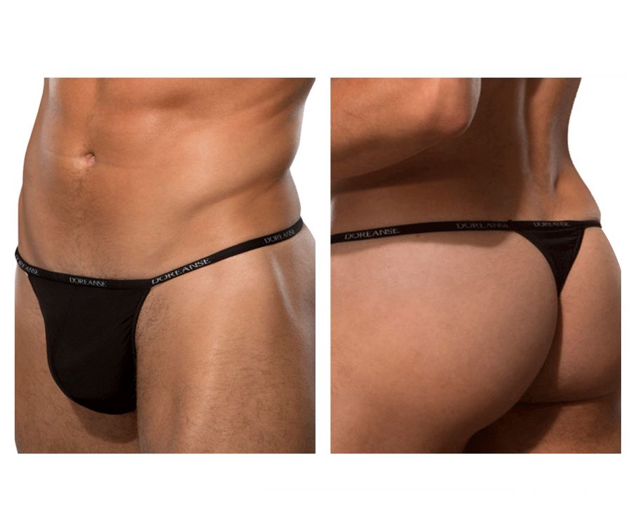 Doreanse 1390-BLK Aire Thong Color Black - DealByEthan.gay loves Doreanse