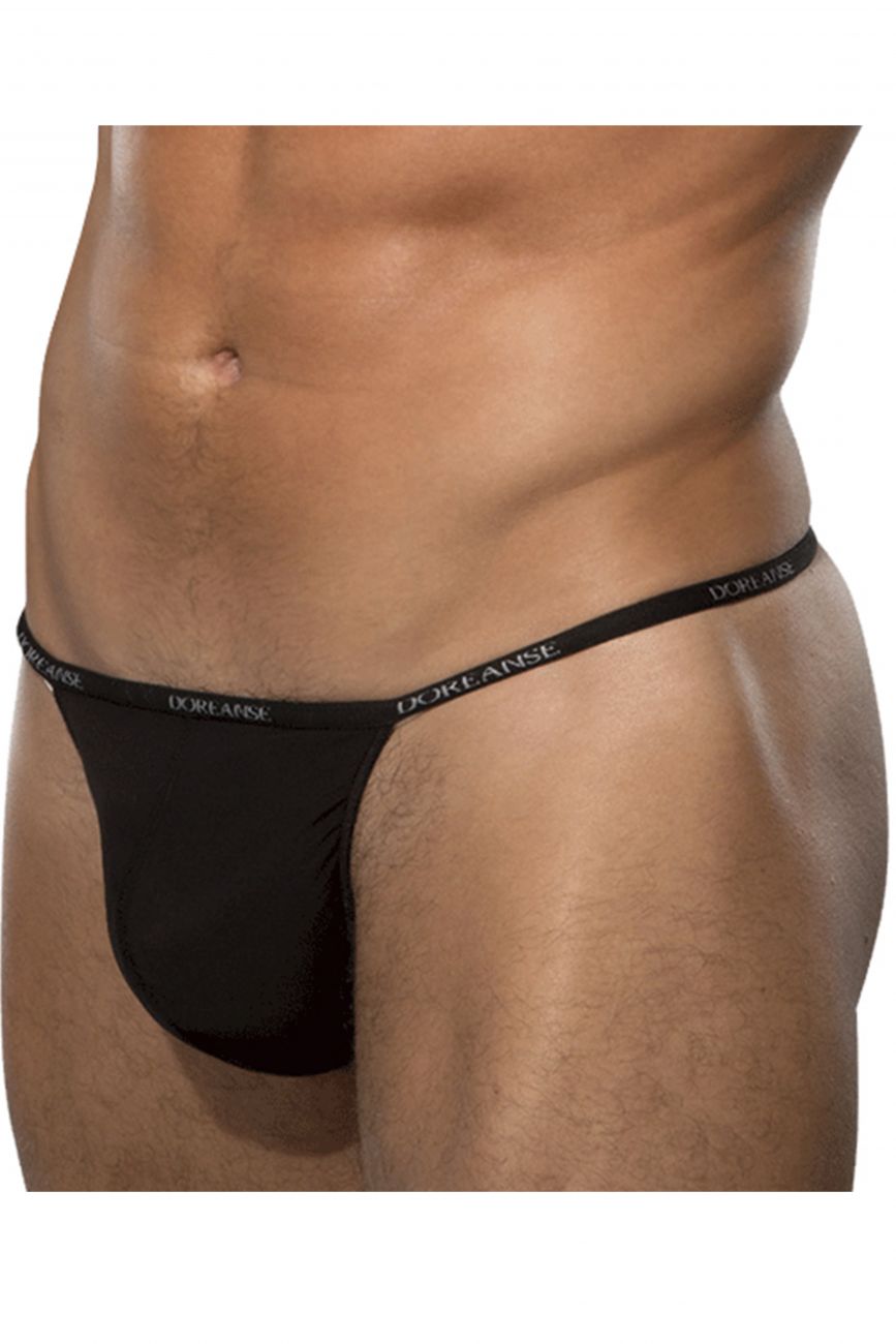 Doreanse 1390-BLK Aire Thong Color Black - DealByEthan.gay loves Doreanse