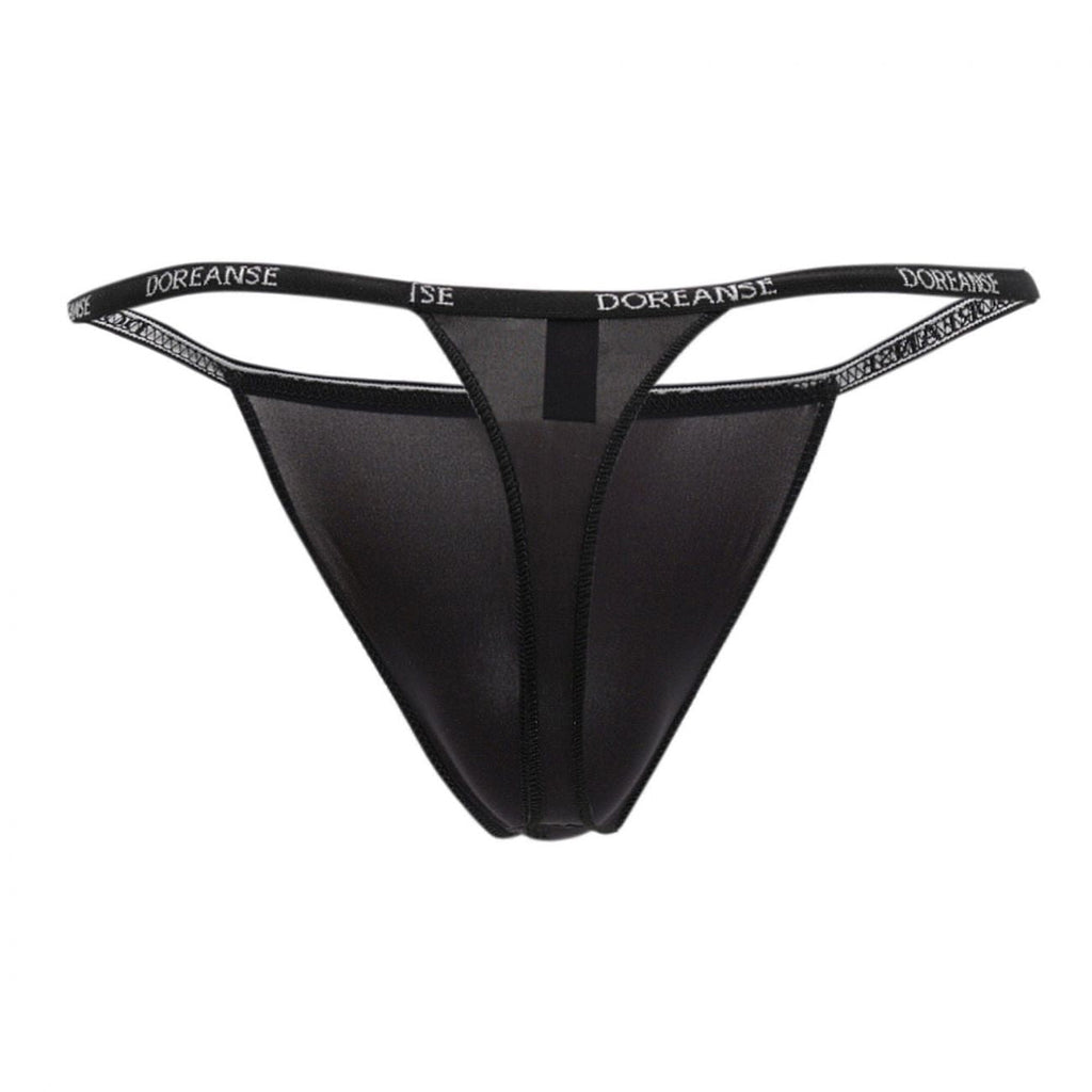 Doreanse 1390-BLK Aire Thong Color Black - DealByEthan.gay loves Doreanse