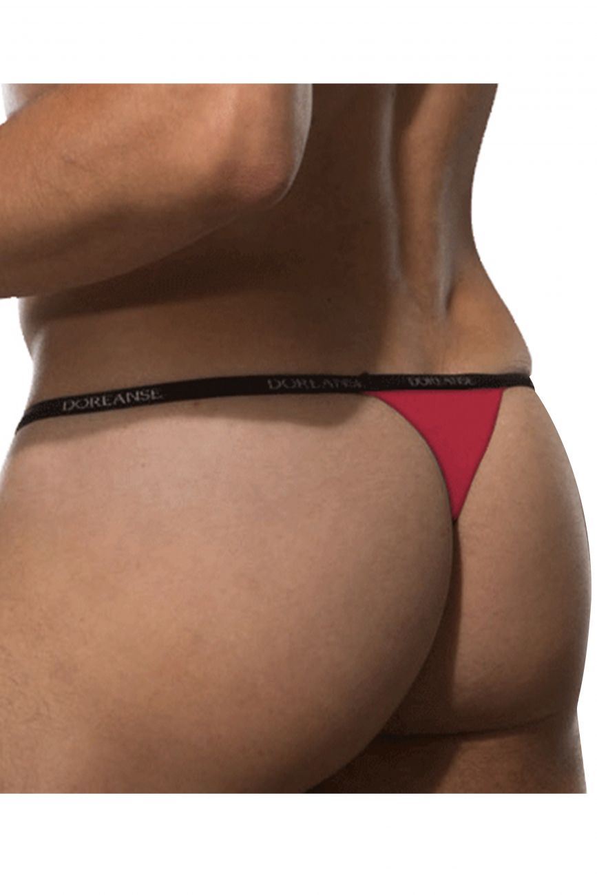 Doreanse 1390-RED Aire Thong Color Red - DealByEthan.gay loves Doreanse