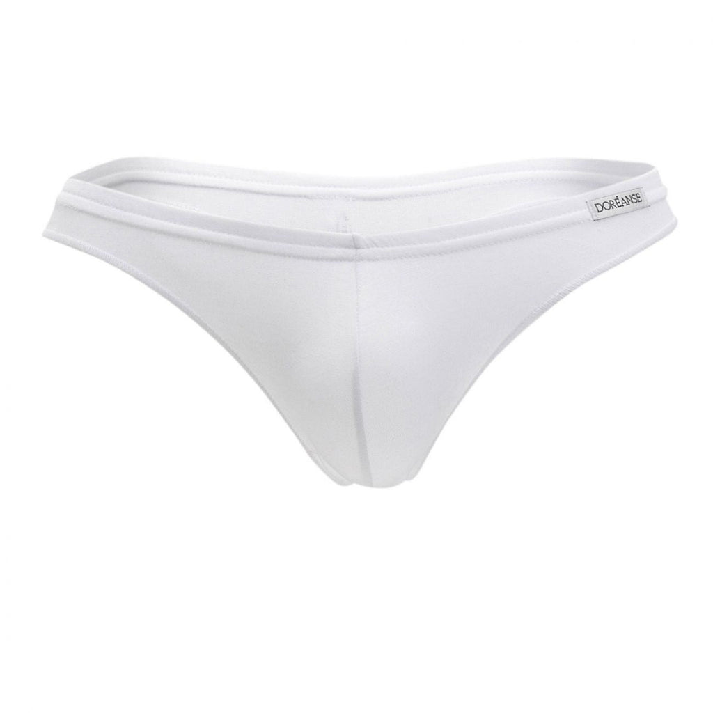 Doreanse 1392-WHT Euro Thong Color White - DealByEthan.gay loves Doreanse