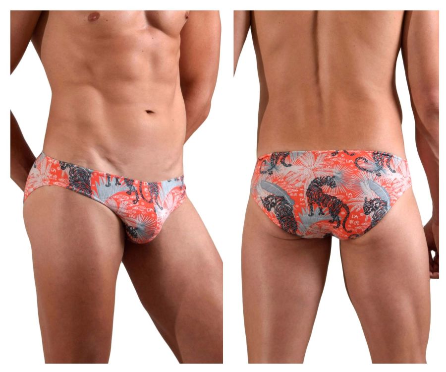 Doreanse 1401-PRN Tiger Stripes Briefs Color Printed - DealByEthan.gay loves Doreanse