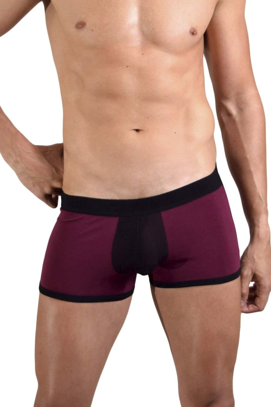 Doreanse 1563-PPL Teaser Boxer Briefs Color Purple-Black - DealByEthan.gay loves Doreanse