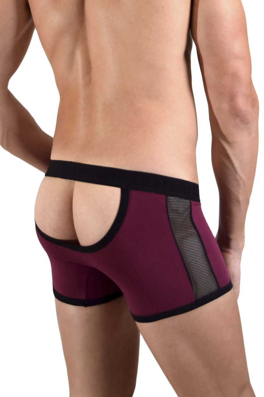 Doreanse 1563-PPL Teaser Boxer Briefs Color Purple-Black - DealByEthan.gay loves Doreanse
