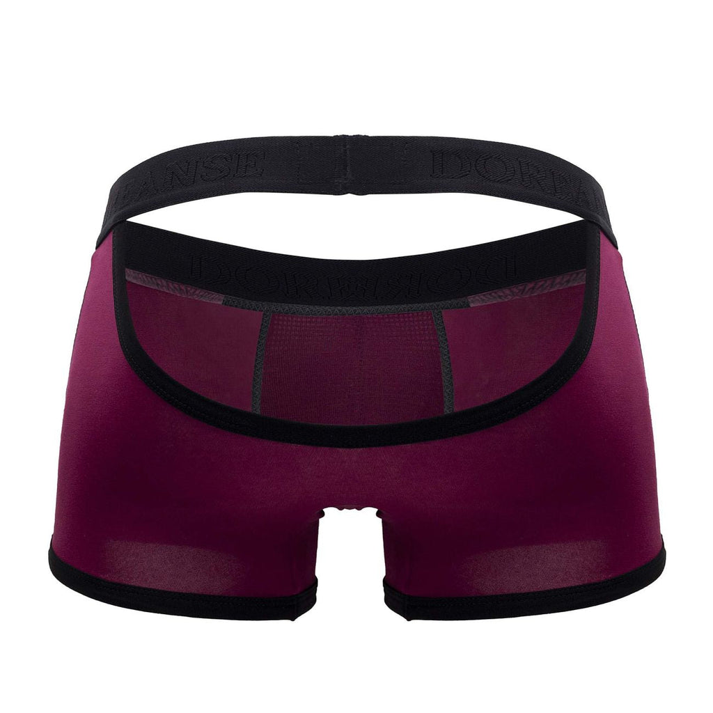 Doreanse 1563-PPL Teaser Boxer Briefs Color Purple-Black - DealByEthan.gay loves Doreanse