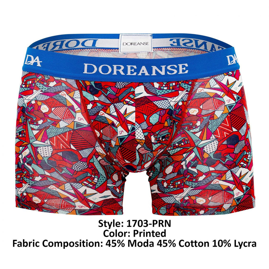 Doreanse 1703-PRN Pop Art Trunks Color Printed - DealByEthan.gay loves Doreanse