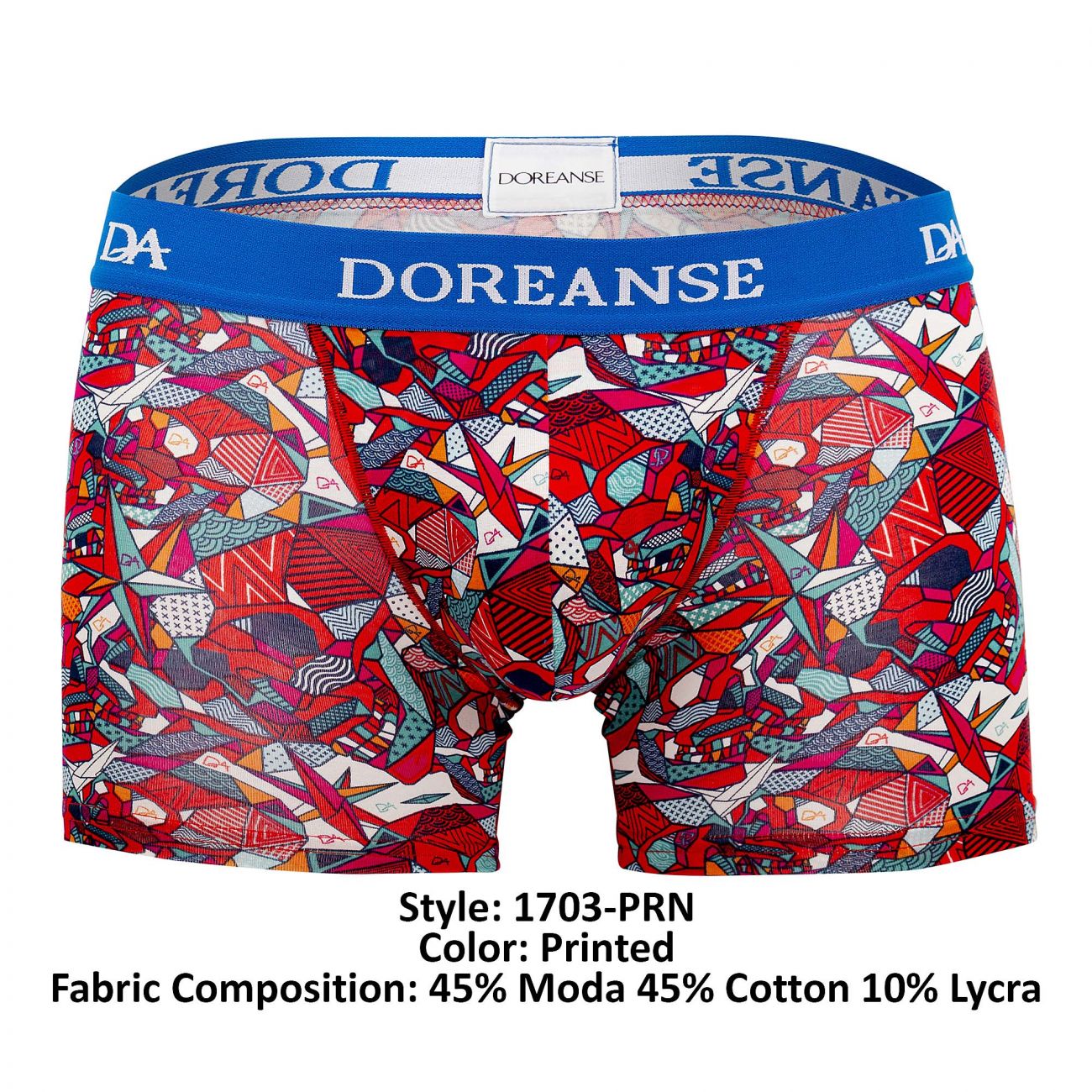Doreanse 1703-PRN Pop Art Trunks Color Printed - DealByEthan.gay loves Doreanse
