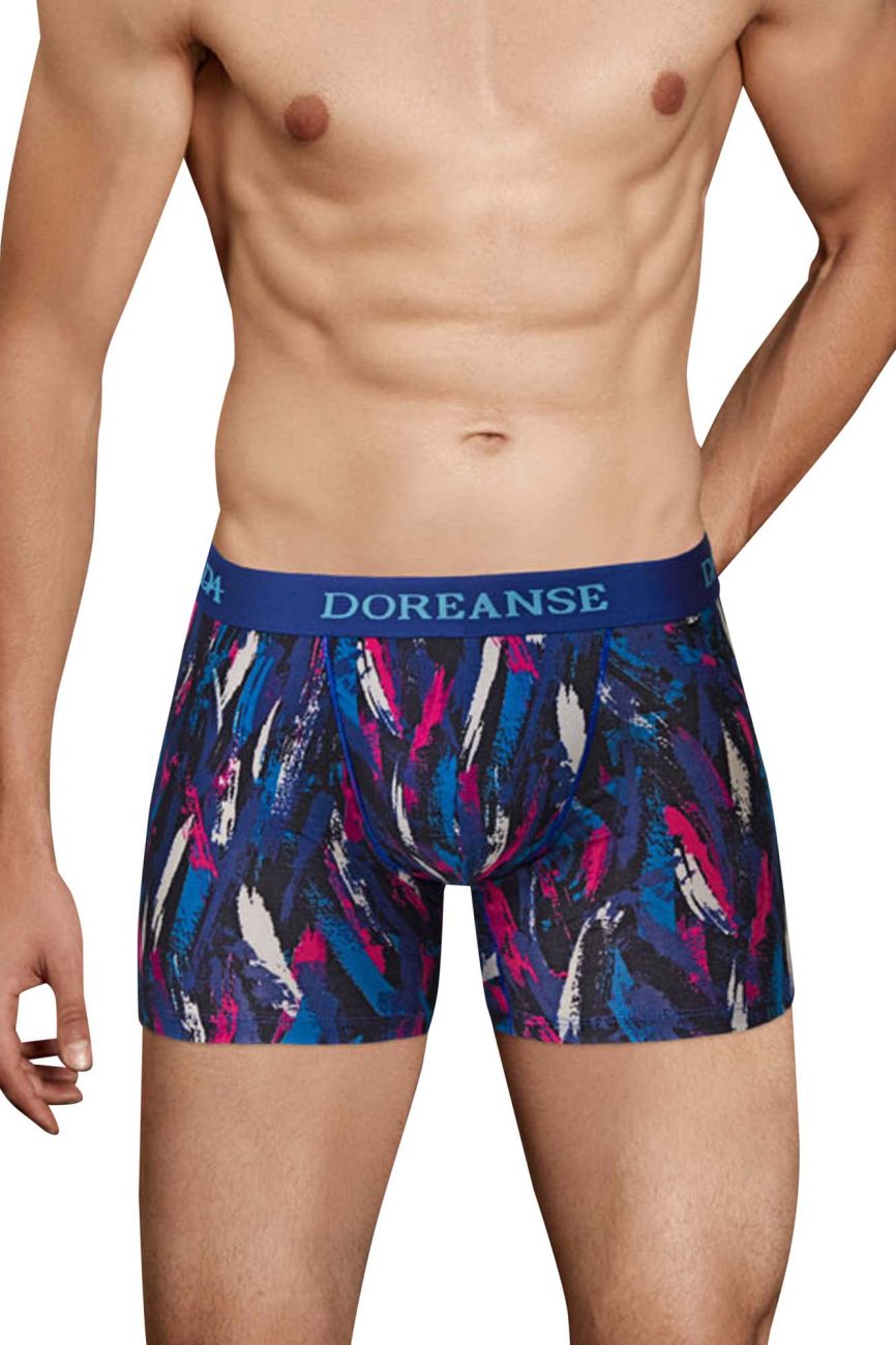 Doreanse 1704-PRN Neon Sport Trunks Color Printed - DealByEthan.gay loves Doreanse