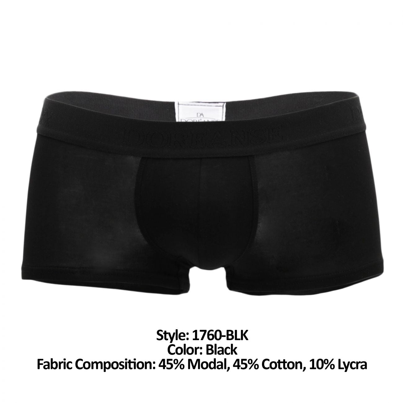 Doreanse 1760-BLK Low-rise Trunk Color Black - DealByEthan.gay loves Doreanse