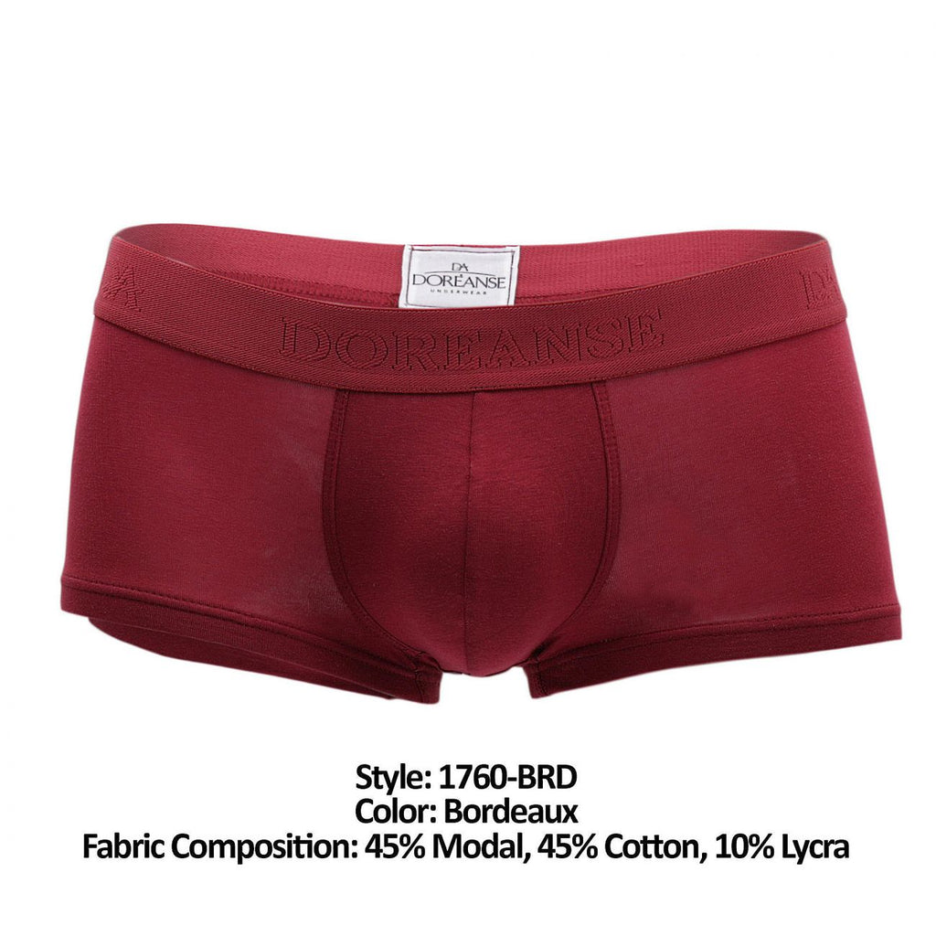 Doreanse 1760-BRD Low-rise Trunk Color Bordeaux - DealByEthan.gay loves Doreanse