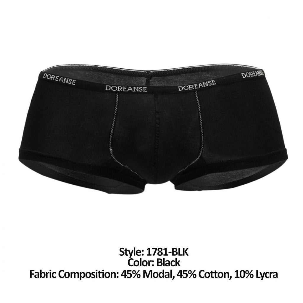 Doreanse 1781-BLK Naked Mini Trunk Color Black - DealByEthan.gay loves Doreanse