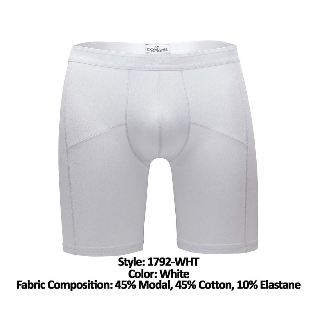 Doreanse 1792-WHT Athetic Boxer Color White - DealByEthan.gay loves Doreanse