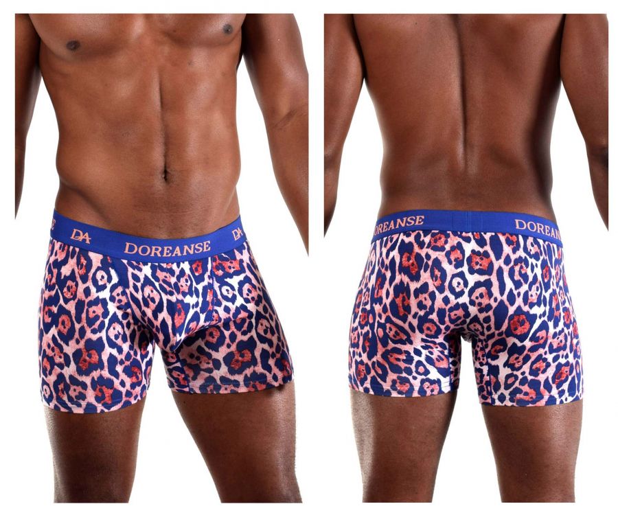 Doreanse 1801-PRN Jaguar Trunks Color Printed - DealByEthan.gay loves Doreanse