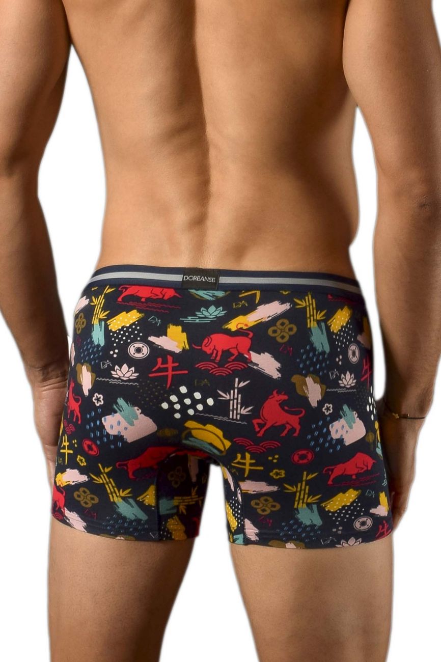 Doreanse 1849-PRN Year of the Bull Trunks Color Printed - DealByEthan.gay loves Doreanse